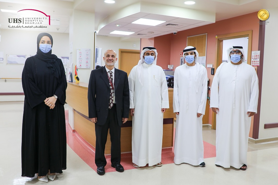  Visit of Sharjah Economic Development Department delegation to UHS Pediatrics Ward: